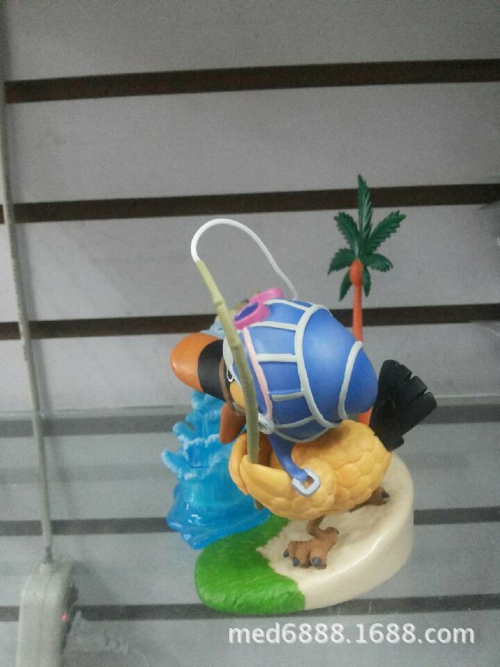 海贼王,达鲁鸭/卡鲁鸭场景玩具,动漫周边玩偶,来图/来样定制