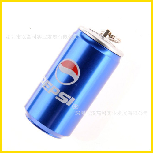 厂家特供锌合金金属可口可乐\/百事U盘 罐装饮
