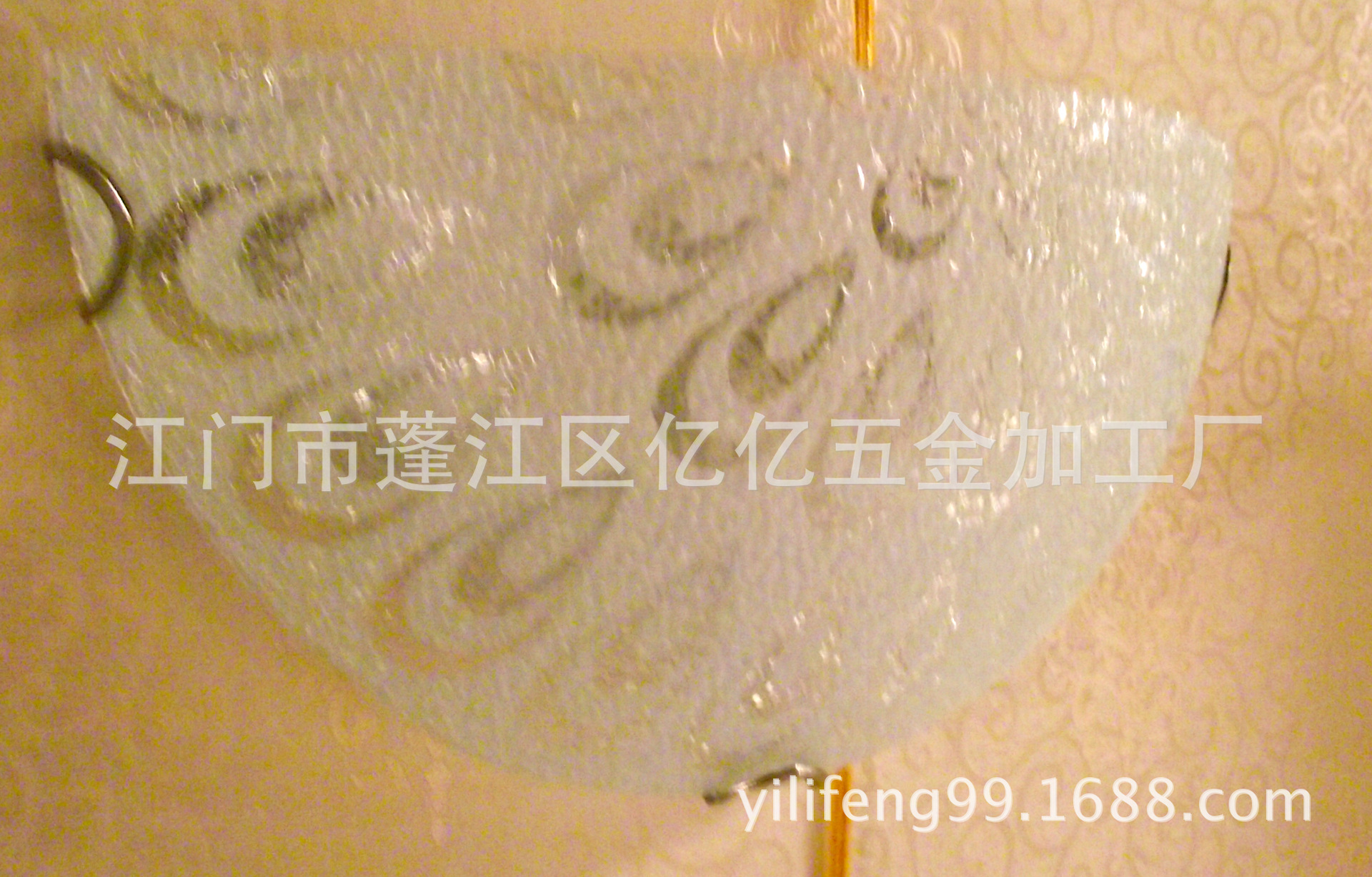 玻璃壁灯 A900半边-3玻璃壁灯白灼灯楼梯壁灯灯钩