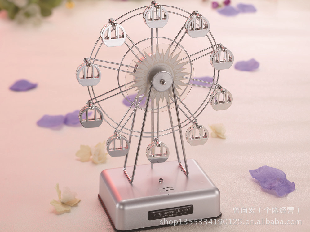 批发采购塑料、树脂工艺品-发光LED灯 旋转幸