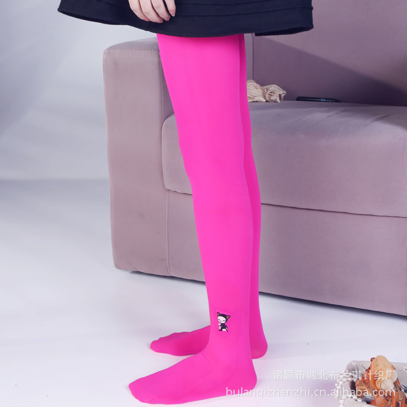 荧光袜连裤袜绣花奈良美智邪恶<em>小女孩天鹅绒</em>连