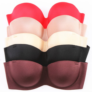 文胸-结婚季嘉莉芳2101撞色抹胸糖果一片式二分