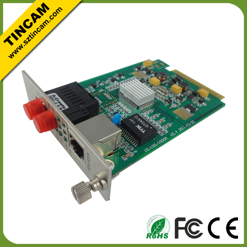 media converter card insert-FC