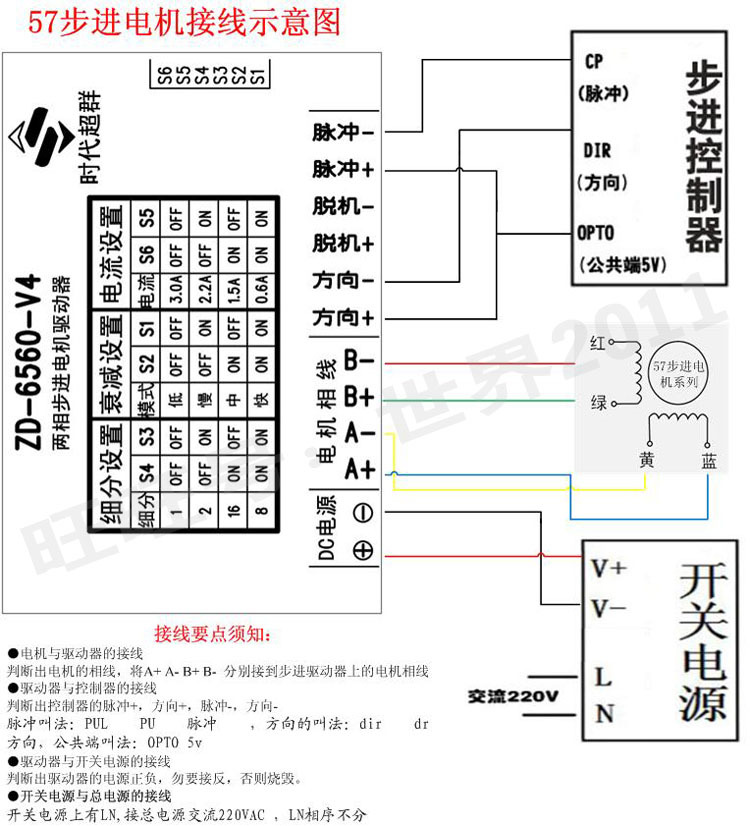 国产品牌 步进电机 42byg250-33步进马达(加长轴,带驱动器