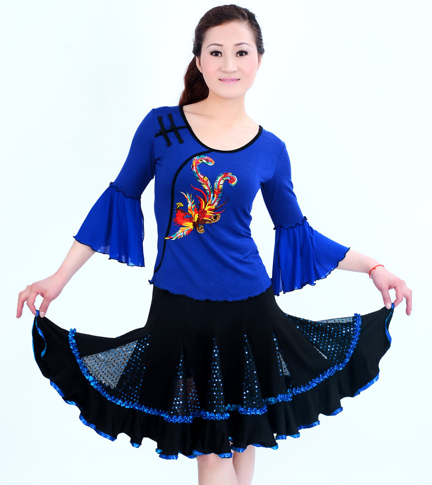 【正品特价 广场舞舞蹈服装秋装 新款广场舞服