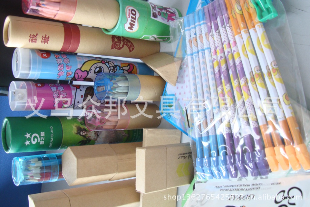 Various types of packaging materials