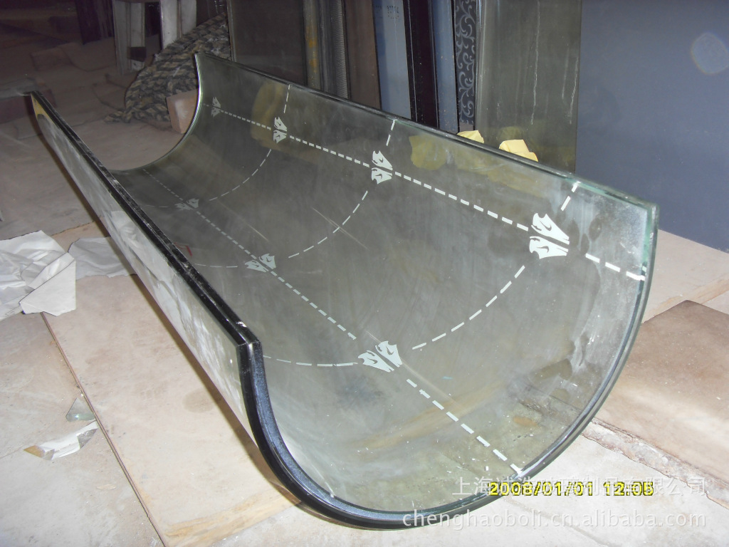 深加工玻璃-弯钢热弯夹胶玻璃,湿法夹胶玻璃,异