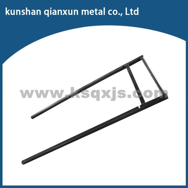 小推车零部件，黑色阳极氧化，来图定制加工