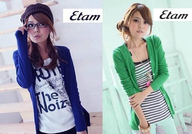 【一件代发 外贸女装<em>艾格</em>风韩版<em>开衫</em> 长袖长款