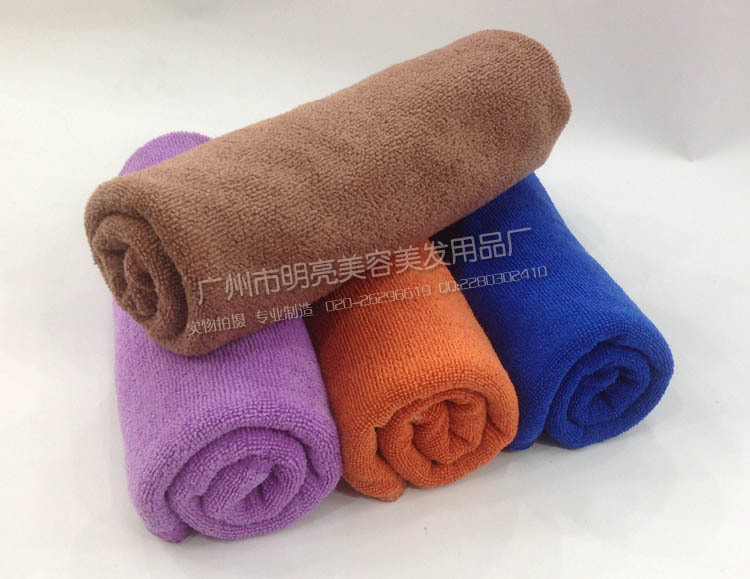 【批发洗头毛巾美发发廊专用毛巾超强吸水纳米