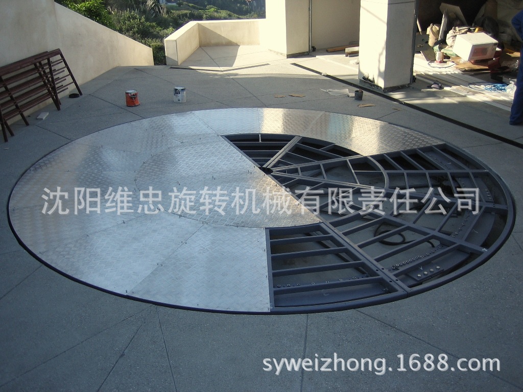 美国车库调头转台