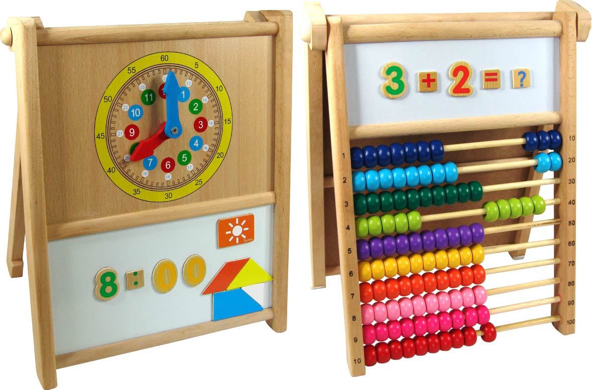 EZ4016 Abacus and clock