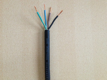南洋廠直銷YZ橡膠電纜線,通用橡套電纜,4X1平方橡皮軟電纜
