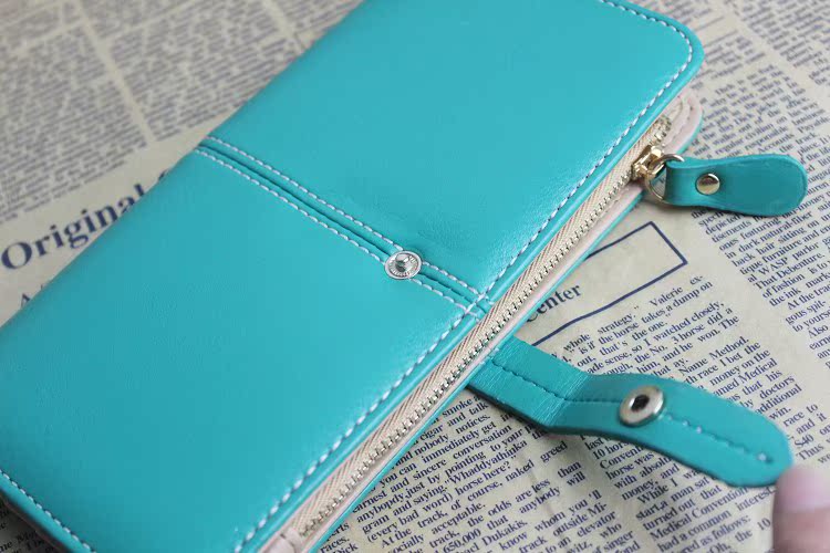 3799搭扣拉链两折长款钱包可放手机 22.8元 (12)