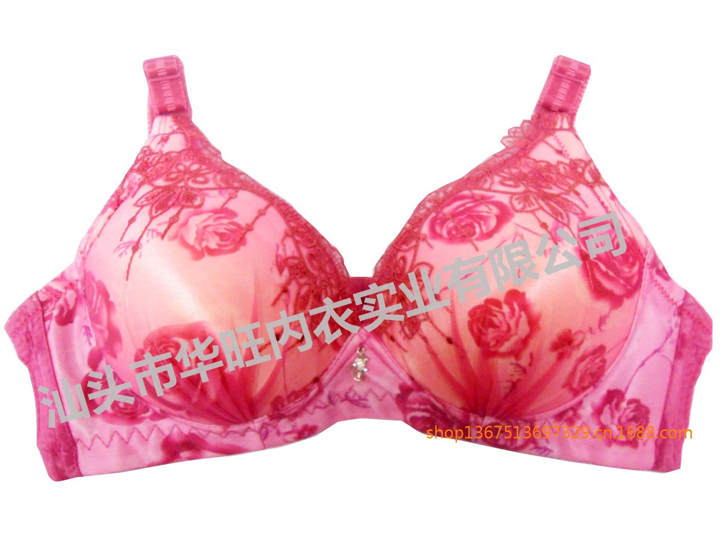 <em>文胸</em>-厂家内衣批发 锥形杯无钢圈内衣 <em>胸部下垂</em>