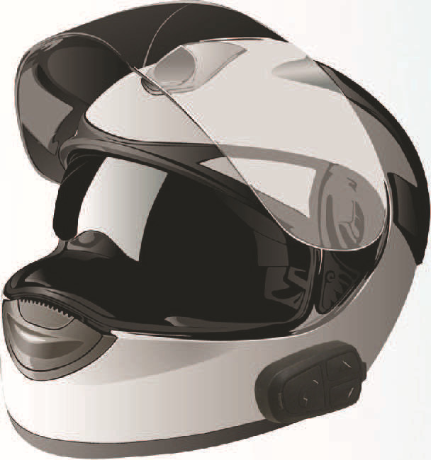 【供应UCLEAR优克摩托车头盔专用蓝牙耳机