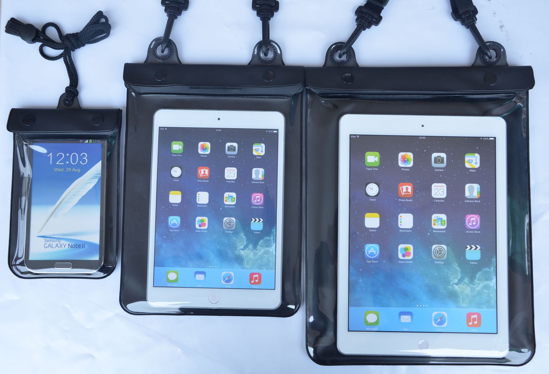 环保TPU苹果手机IPAD air mini防水袋漂流滑雪