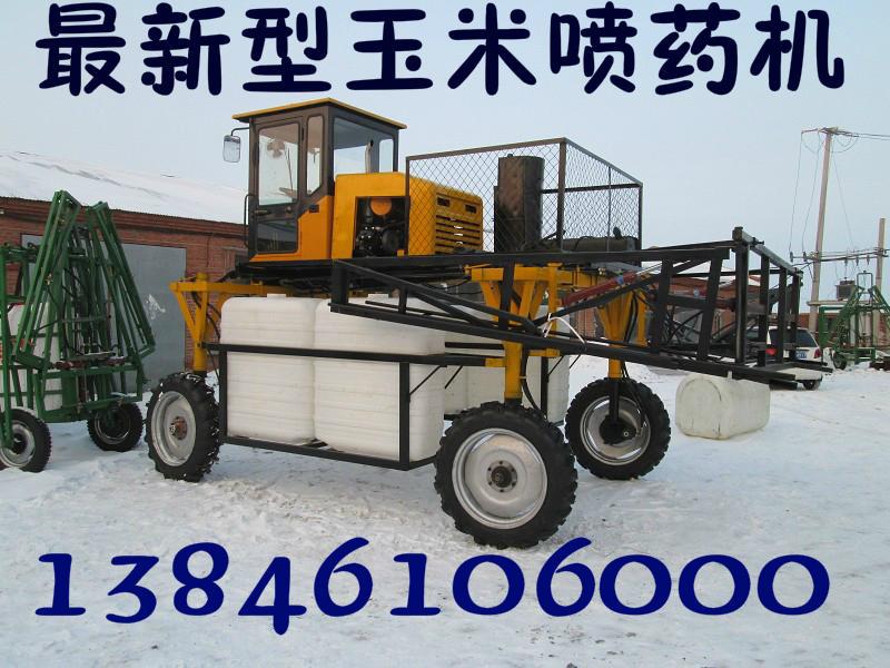 玉米高地隙四轮四驱四转向喷药车13846106000立兴
