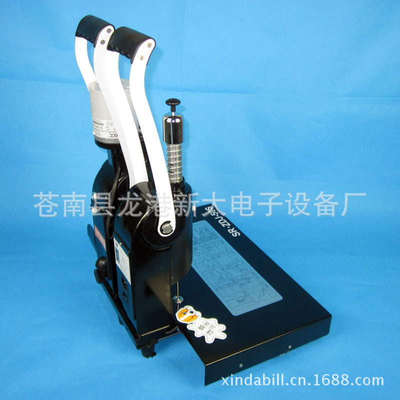 【热熔式手动打孔装订机打孔机档案凭证财务SW818图片