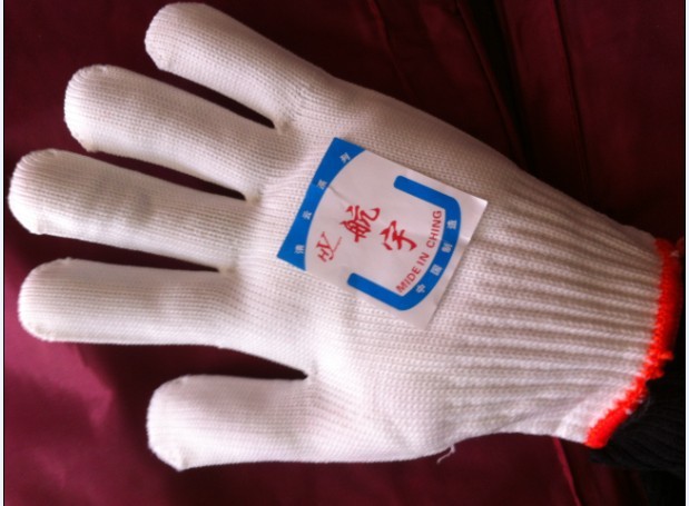 【促销尼龙棉纱手套 白纱手套 手套批发 机械工
