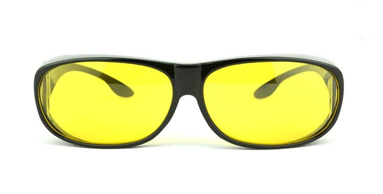 【厂家直销偏光夜视眼镜 批发可增光黄色镜片
