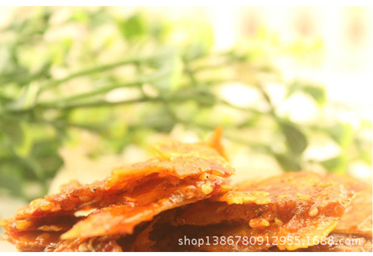 【特产办公室零食品祥隆宫牛板筋香辣味40g 8