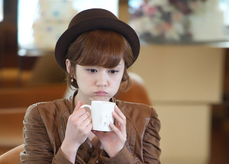 韩国纯羊毛呢卷边圆顶<em>女士小礼帽</em> 新恋爱时代