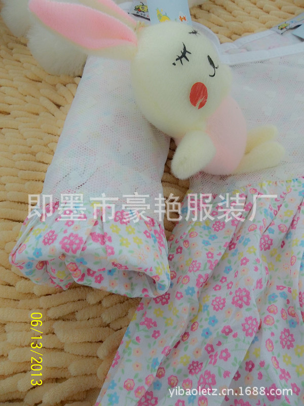 寶貝夏季碎花裙