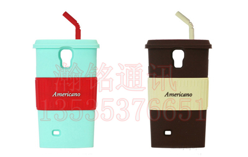 americano咖啡杯矽膠手機套 (3)