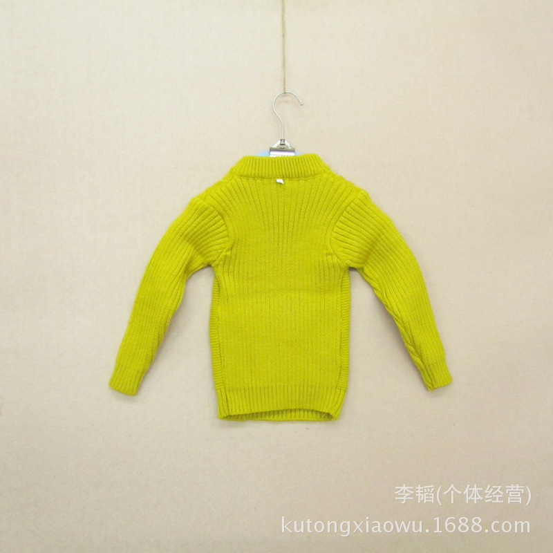 【中小童针织打底衫 <em>宝宝</em>针织<em>毛衣</em> <em>可爱小熊</em>样