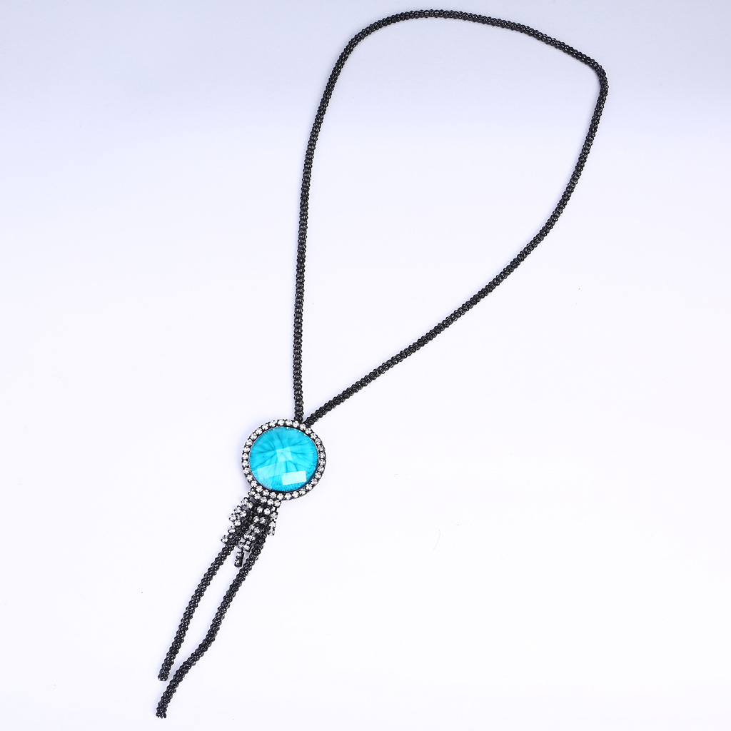 【时尚珠宝项链饰品 时尚<em>毛衣</em>链 <em>厂家批发直销</em>