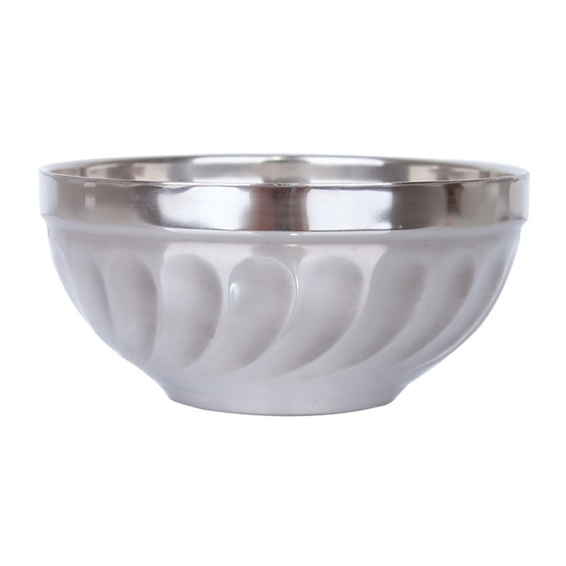 不锈钢百合碗11