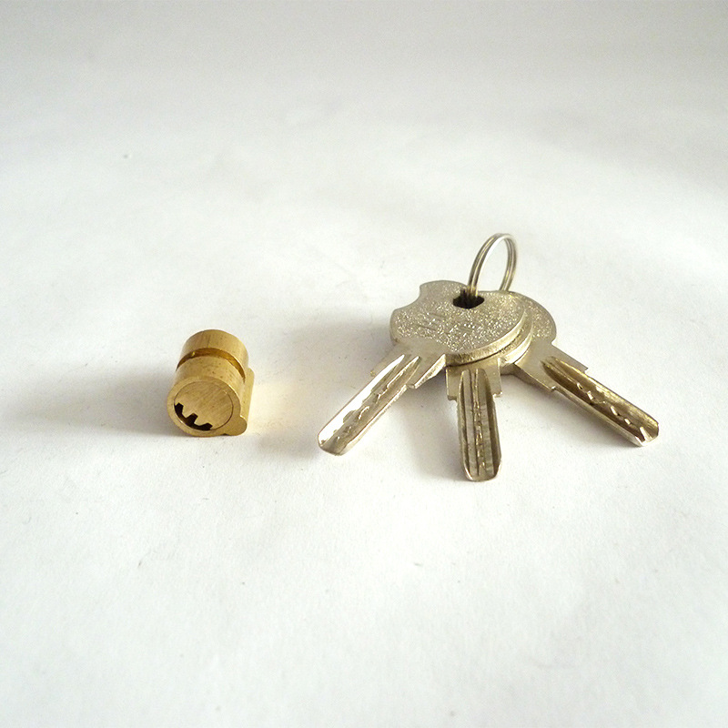 【宝镖锁具 精品锁芯 全铜原子苹果锁开锁芯】