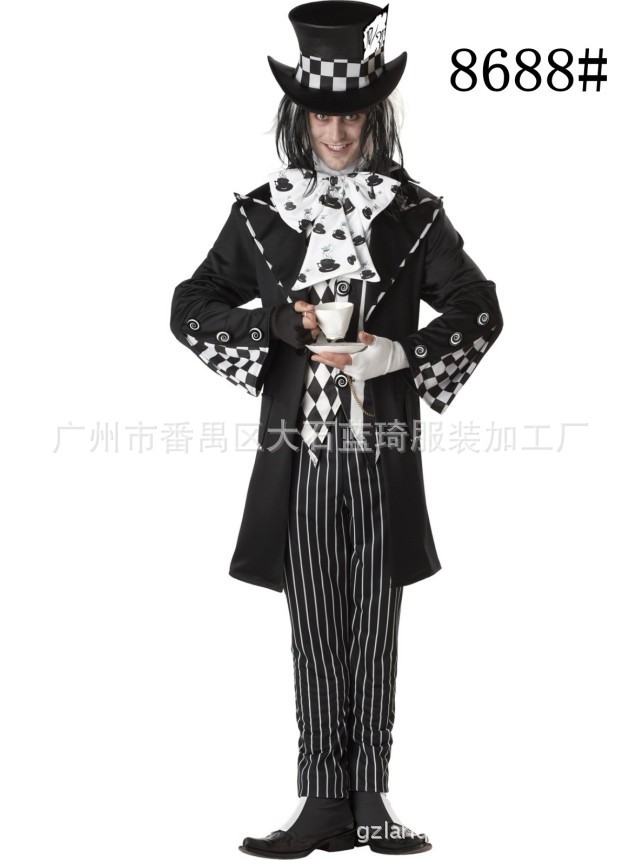 女王服巫婆服吸血鬼服女仆装扑克皇后服万圣节