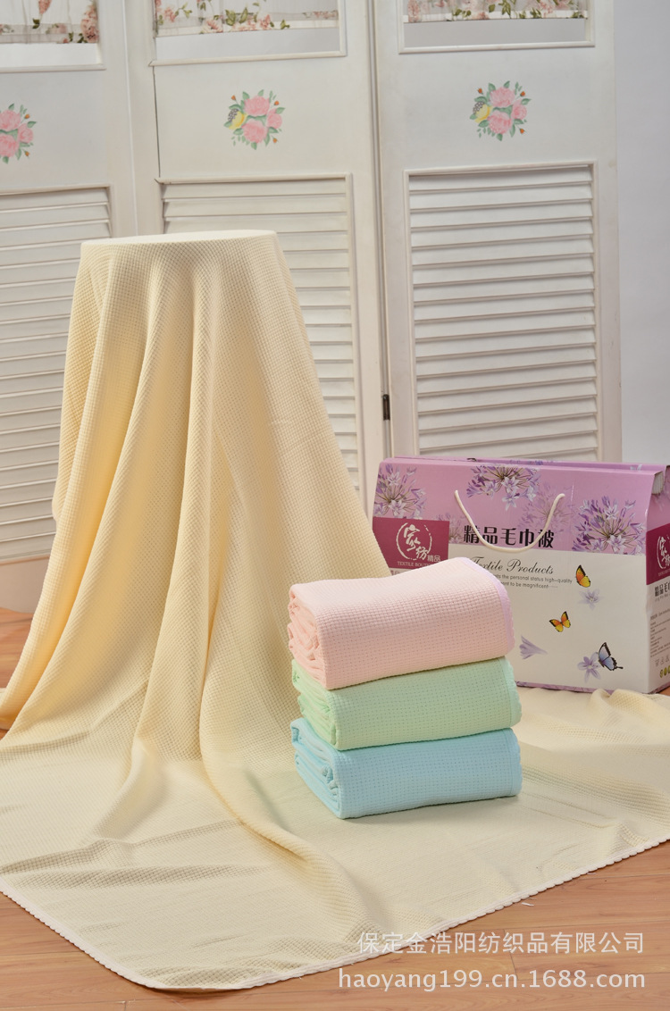 全棉按摩毯1.5-2米（单人）2
