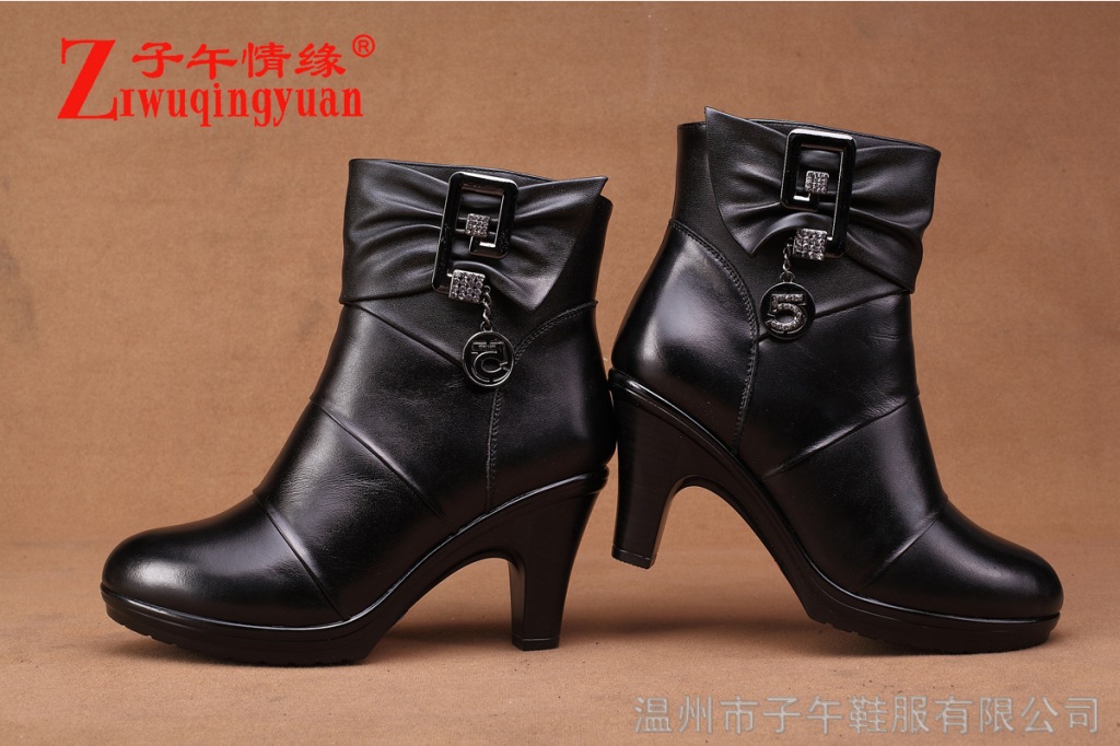 棉鞋-子午<em>情缘</em>皮鞋 真皮<em>女靴</em> 休闲鞋商务鞋.真