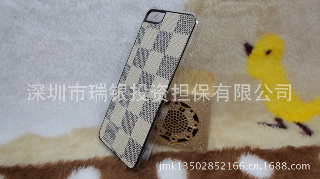 iphone5LV贴皮手机壳