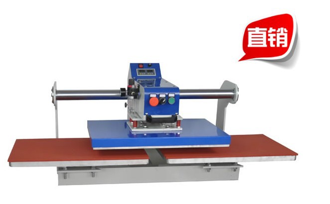 上滑式气动双工位烫画机