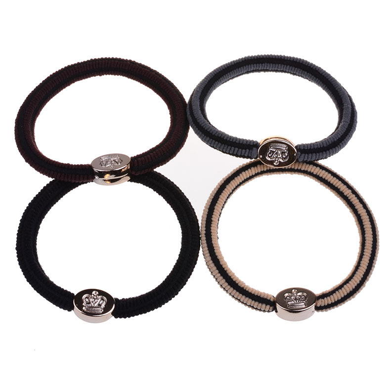 【韩国头饰品<em>扎头发</em>工具<em>马尾辫</em>子批发<em>黑色</em>橡皮