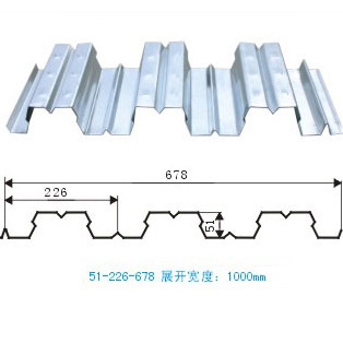 YX51-226-678型缩口楼承板