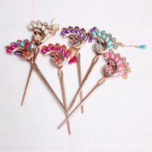 找相似款-厂家直销 复古发饰 古青铜凤舞九天发