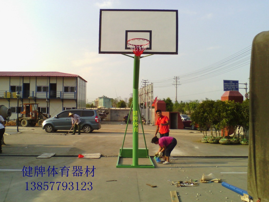 温州篮球架厂 梧田篮球架2000元一个图片_20