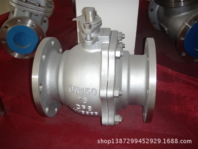 不锈钢法兰球阀,球阀 Q41F-16P Q41F-25P 图