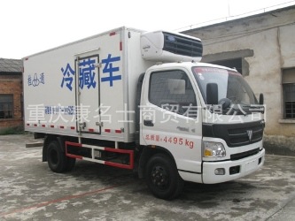 桂通NG5040XLC冷藏车ISF3.8s3141北京福田康明斯发动机