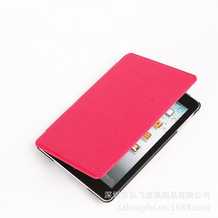 立體瘋馬紋ipad mini皮套