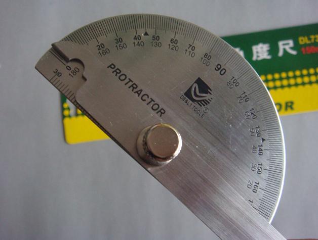 厂家直销得力角度尺dl7306150mm测量工具