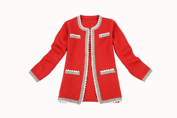 小香风<em>针织衫</em> 女士<em>开衫</em>秋装外套<em>2013</em> <em>新款</em>女装