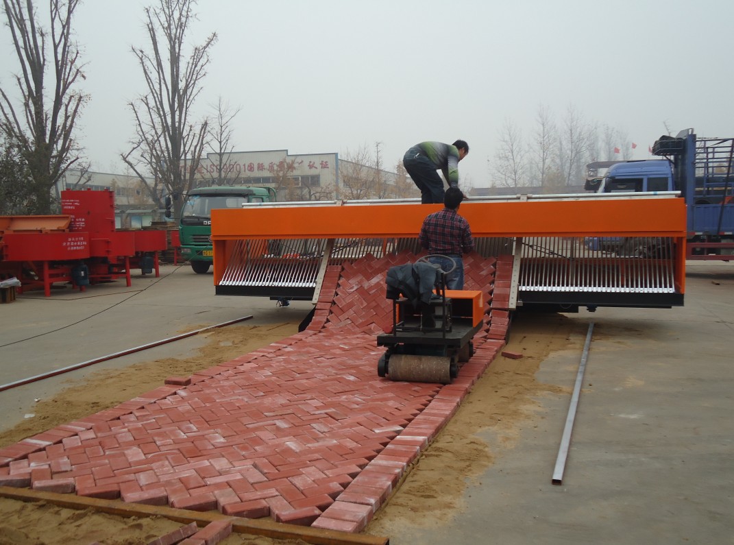 sy16000新型铺砖机设备路面铺砖机路面机械摊铺机