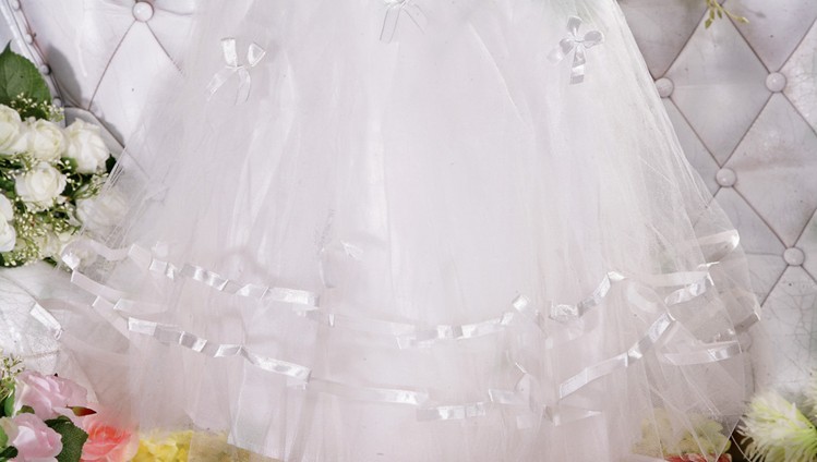 <em>女童</em>韩版婚纱<em>礼服裙公主</em>裙花童装演出服版<em>儿童</em>