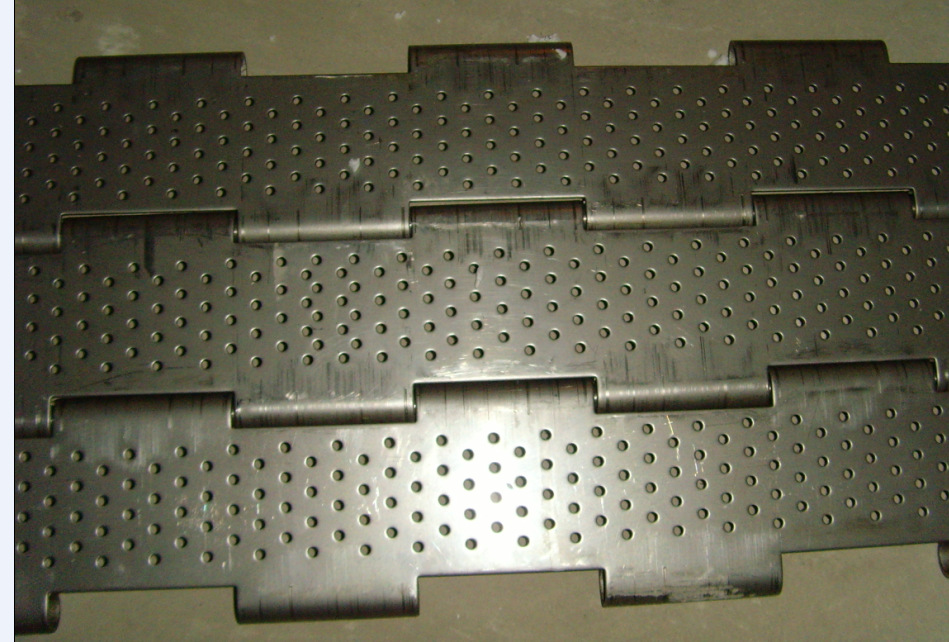 不銹鋼304鏈板 沖孔鏈板 帶擋板鏈板